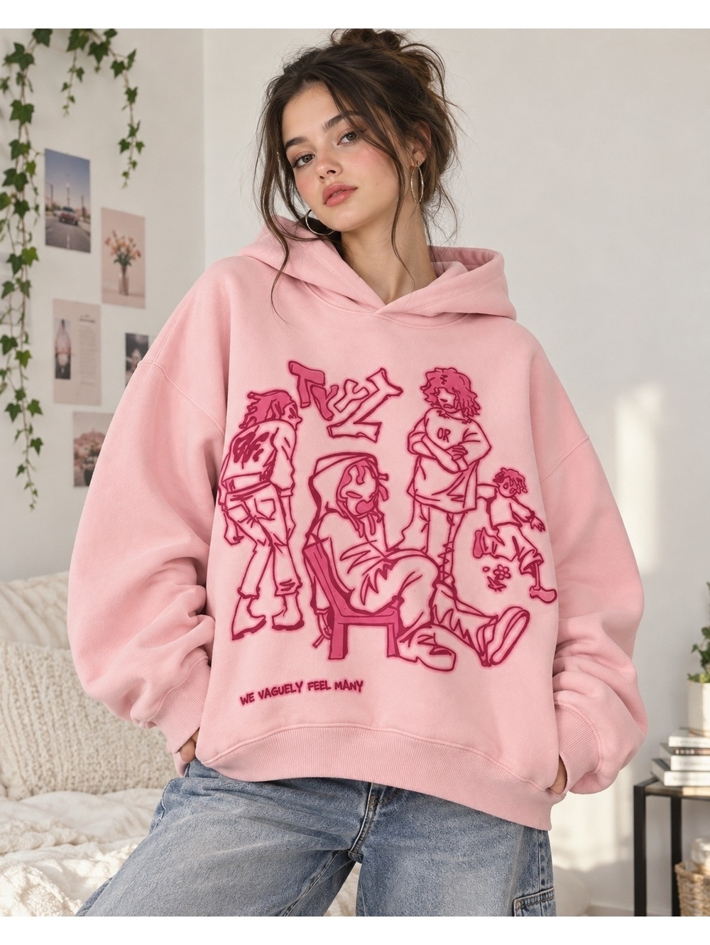 Aelfric Eden Graphic Hoodie – Size Small unisex